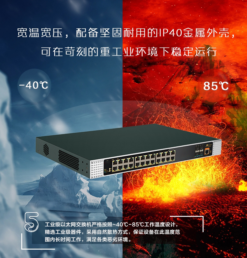 工業(yè)交換機(jī)為什么需要進(jìn)行高低溫檢測(cè)?